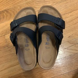 Almost new black Birkenstock